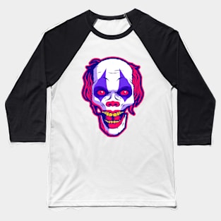 Creepy Joker Baseball T-Shirt